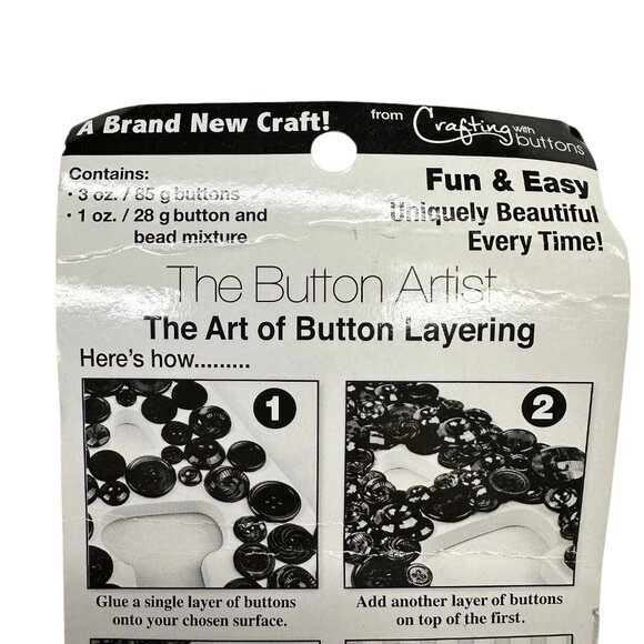 Craft Buttons - Lot of 5 Packages - Picture 9 of 9